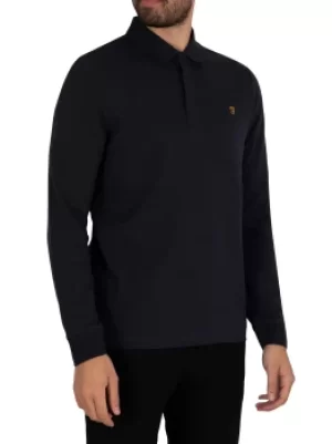 Organic Haslam Longsleeved Polo Shirt