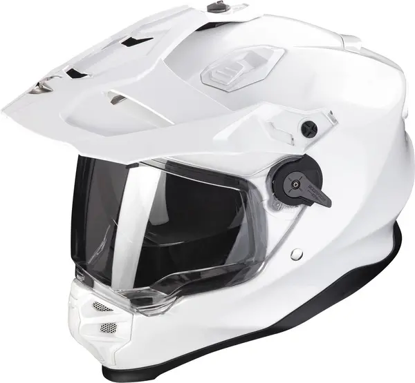 Scorpion ADF-9000 Air Solid Pearl White Adventure Helmet 2XL