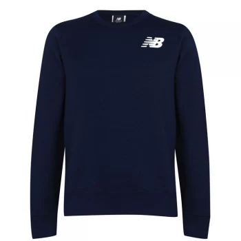 New Balance Fleece Crew Sweatshirt Mens - Navy