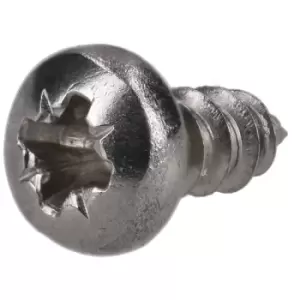 R-TECH 337122 Pozi Pan Head Self-Tapping A2 S/St Screws No. 4 6.5mm...