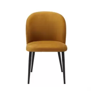 Zara Dining Chair Mustard (Pack of 2)