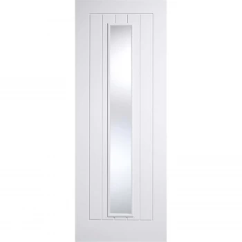 Mexicano - Glazed White Primed Internal Door - 1981 x 762 x 35mm