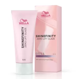 Wella Professionals Shinefinity Zero Lift Glaze - 07/13 Cool Toffee Cream 60ml