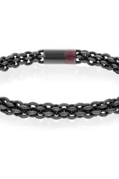 Gents THJ Intertwined Circles Chain Bracelet 2790523