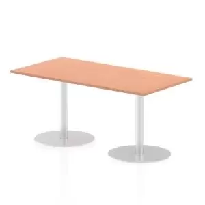 Italia Poseur Table Rectangle 1600800 Top 725 High Beech