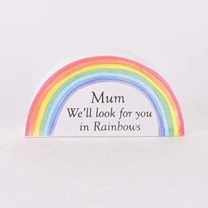 Thoughts of You Memorial Rainbow - Mum