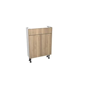 Wickes Vienna Oak Fitted Compact Units - 600 mm