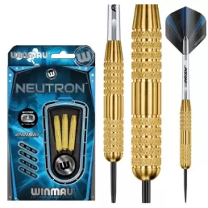 Winmau Neutron 22g Brass Darts - Gold