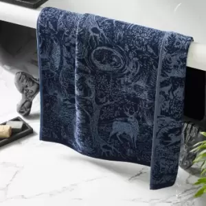 Winter Woods Cotton Hand Towel