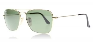 Ray-Ban Caravan Sunglasses Gold 181 55mm