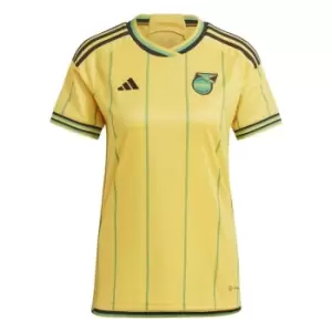 adidas Jamaica Home Shirt 2023 Womens - Gold