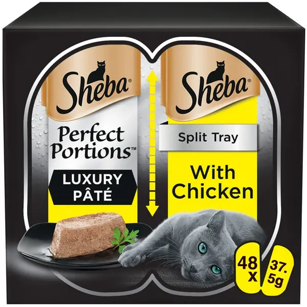 Sheba Perfect Portions Chicken Cat Food 48 x 37.5g