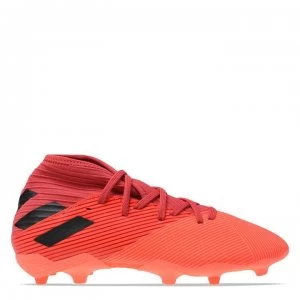 adidas Nemeziz 19.3 Junior FG Football Boots - SignCoral/Black