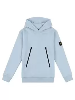 Lyle & Scott Boys Zip Pocket Oth Hoody - Celestial Blue, Celestial Blue, Size 5-6 Years