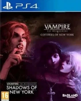 Vampire The Masquerade Coteries of New York + Shadows of New York PS4 Game