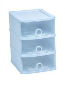 Wham Handy 3-Drawer Tower - Blue