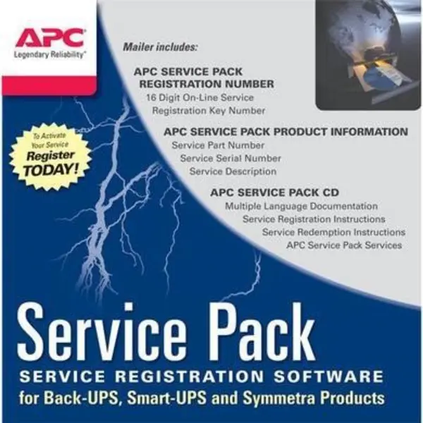 APC Extended warranty Service Pack - technical support - 3 years WBEXTWAR3YR-SP-02