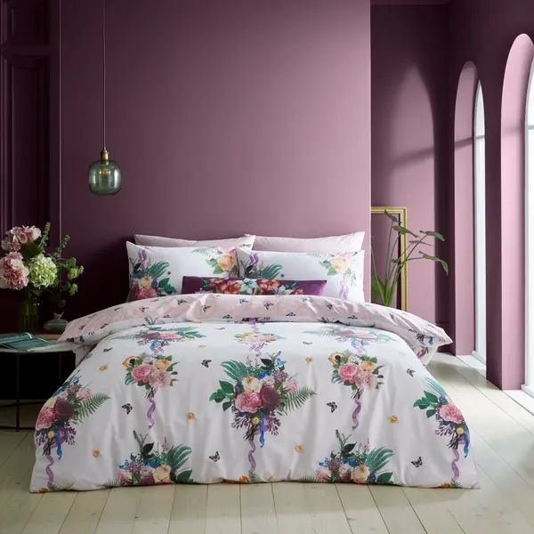 Catherine Lansfield x Bridgerton Bridgerton By Catherine Lansfield Floral Bedding Set-Single