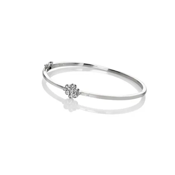 Hot Diamonds Sterling Silver Tender Bangle DC187