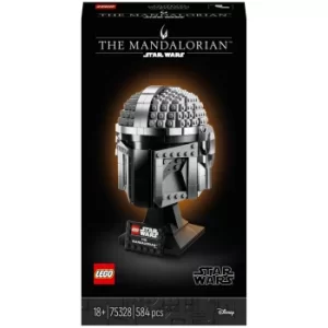 LEGO Star Wars The Mandalorian Helmet Model Adult Set (75328)