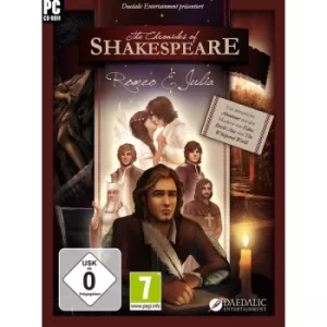 The Chronicles of Shakespeare Romeo & Juliet PC Game