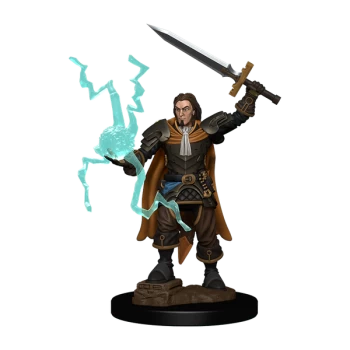 Pathfinder Battles - Male Human Cleric Pre-painted Figure