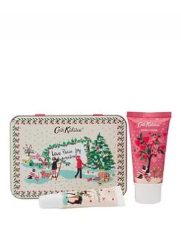 Cath Kidston Cath Kidston Shine Bright - New 21Hand & Lip Tin (50Ml Hand Cream And 10ml Lip Balm)