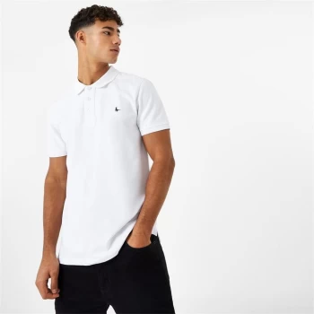 Jack Wills Eaton Stretch Polo - White