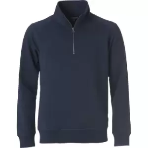 Clique Unisex Adult Classic Half Zip Sweatshirt (3XL) (Dark Navy)