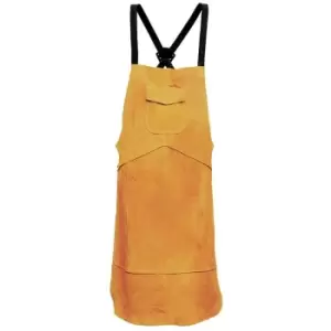 Portwest SW10TAR - 0 Leather Welding Apron - Tan - Tan