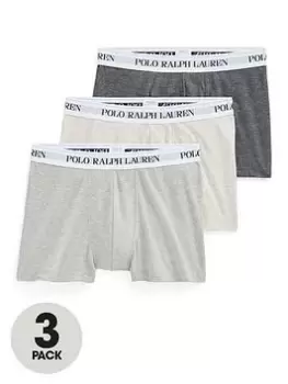 Polo Ralph Lauren 3 Pack Trunks, Grey Size XL Men