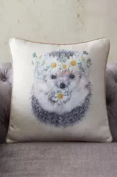 Spring Hedgehog Cushion