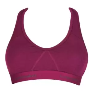 Icebreaker Sprite Racerback Bra - Red