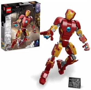 LEGO Marvel Iron Man Figure Building Toy Infinity Saga 76206