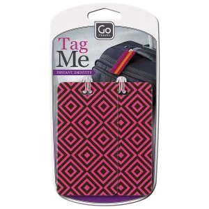 Go Travel Luggage Tags - Set of 2