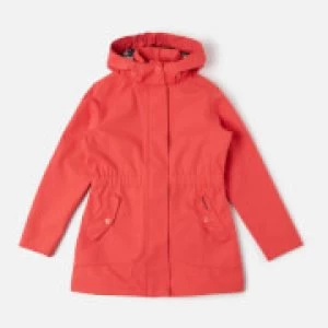 Barbour Girls Promenade Jacket - Coral - L