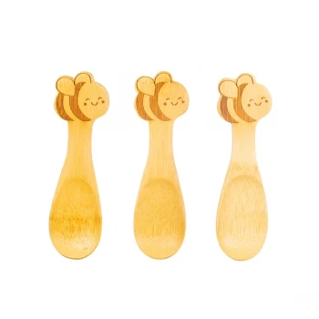 Sass & Belle Bee Bamboo Spoons - Set of 3