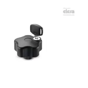 ELESA Safety lobe knob-VLSK.63 B-M10-U