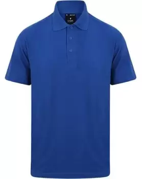 RS PRO Royal Blue Cotton, Polyester Polo Shirt, S, S