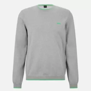 Hugo Boss Ritom Contrast Hem Cotton Jumper