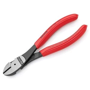 Knipex High Leverage Diagonal Cutters PVC Grip 160mm (6.1/4in)