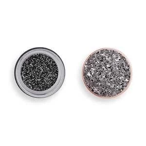 Revolution Viva Glitter Body Balm Pot Blackout