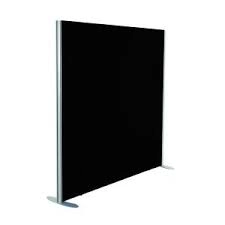 Jemini 1200x800 Black Floor Standing Screen Including Feet KF74323