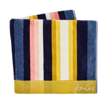 Joules Summer Stripe Towels - MULTICOLOURED