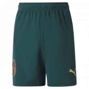 Puma Italy Third Shorts 2020 Junior - Green