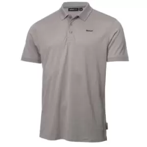 DKNY Golf Golf Bronx Pique Polo - Silver