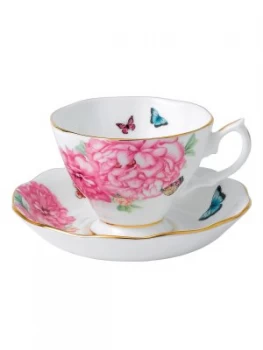 Royal Albert Miranda kerr friendship teacup saucer