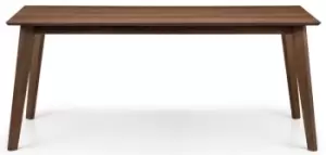 Julian Bowen Berkeley Walnut Wooden Rectangular Dining Table