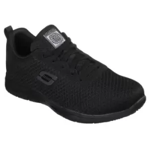 Skechers Womens/Ladies Genter Bronaugh Safety Work Trainer (7 UK) (Black)