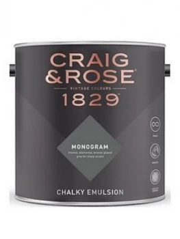 Craig & Rose 1829 Monogram Chalky Emulsion Paint - Sample Pot 50Ml